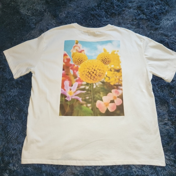 Nwt zara x Disney limited edition sunflower mickey mouse tee size medium - Picture 5 of 8